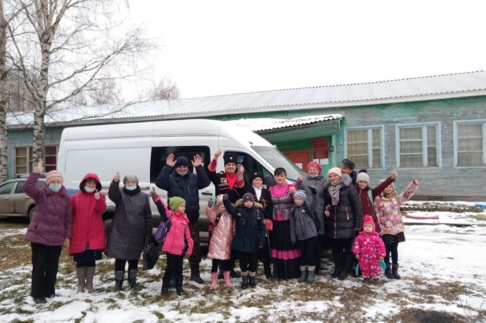 «Вольница» в гостях у жителей с.Архангельское